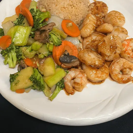 Hibachi Shrimp & Scallop