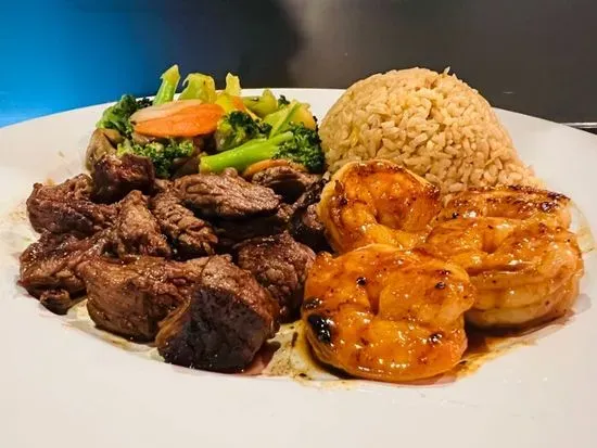 Lunch Steak & Shrimp