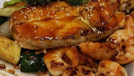 Hibachi Salmon