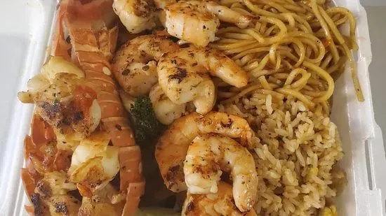 Hibachi Twin Lobster