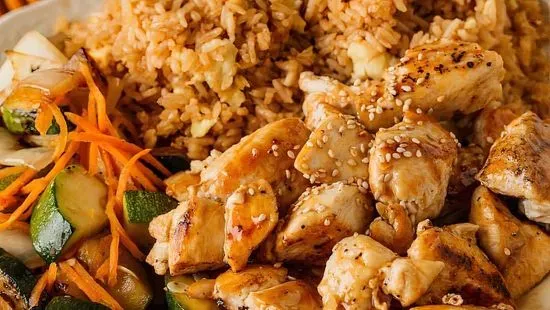 Hibachi Chicken & Shrimp