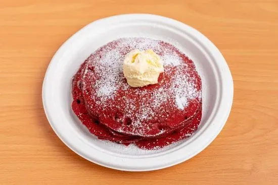 Red Velvet Pancakes