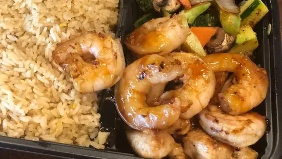 Hibachi Chicken & Shrimp