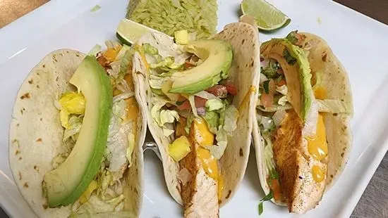 Salmon Tacos