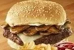 Mushroom Swiss Burger