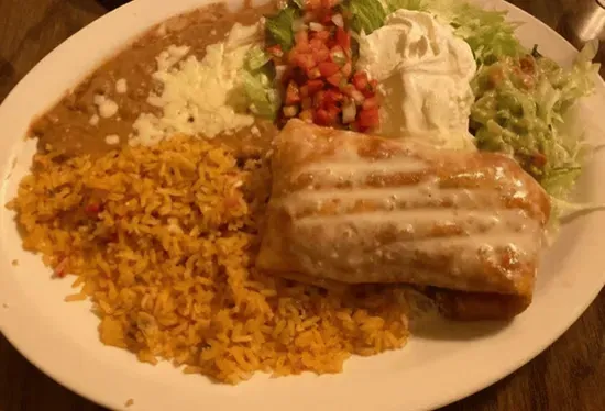 Shrimp Chimichanga