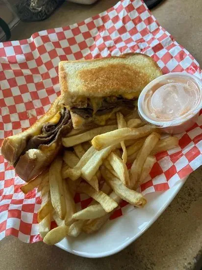 Grilled Roast Beef & Cheese