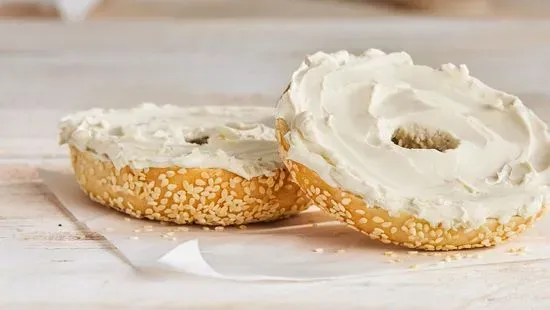 Single Bagel with Cream Cheese