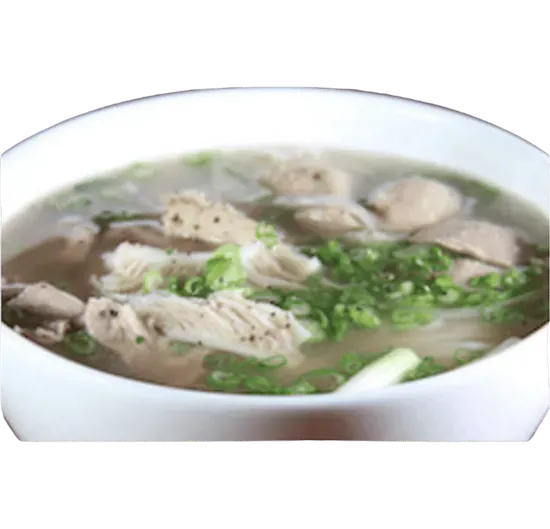 #24 Tripe, Meatballs, Eye round Pho