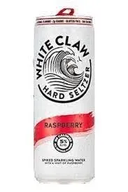 White Claw Raspberry Can