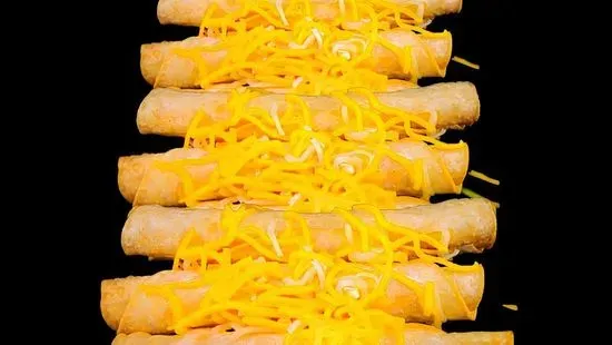 12 Rolled Taquitos Guac & Cheese