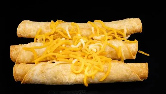 3 Rolled Taquitos with Cheese 