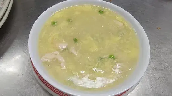 Chicken Egg Flower Soup