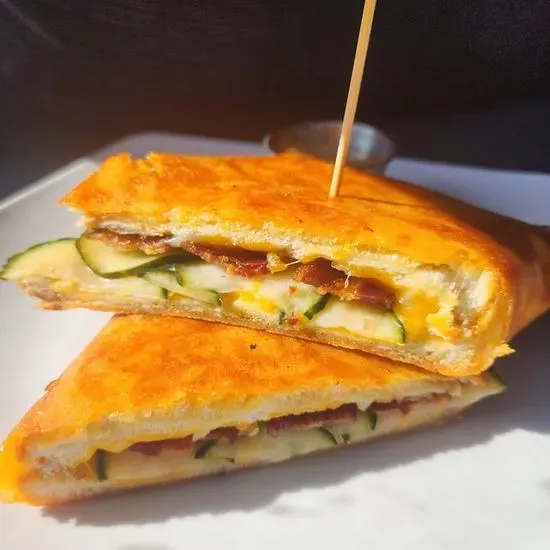 Bacon & Pickle Grilled Cheese