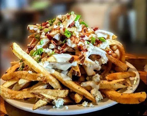 Bleu Cheese & Bacon Fries (Large)