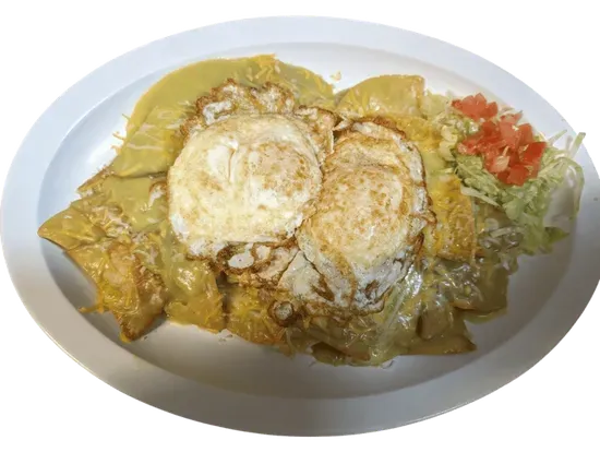 31. Chilaquiles Verdes 