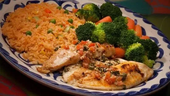 Tilapia al Mojo de Ajo