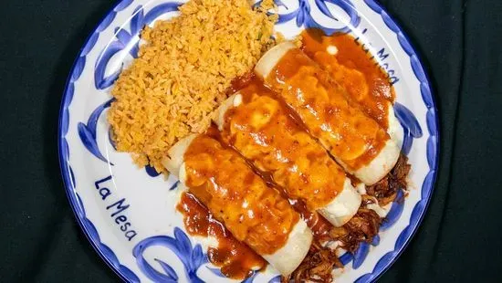 Enchiladas a la BBQ