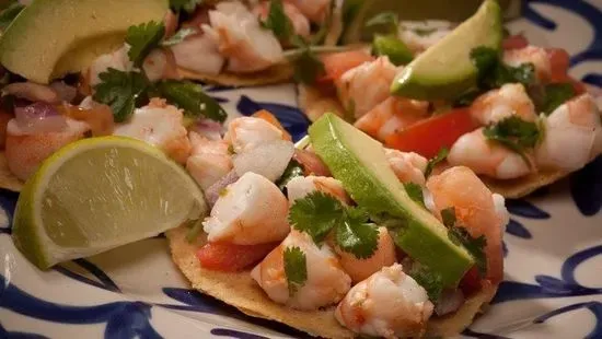 Tostadas De Ceviche