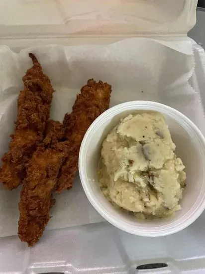 Three Chicken Tenders
