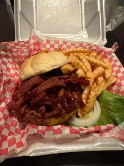 Hickory BBQ Bacon Burger