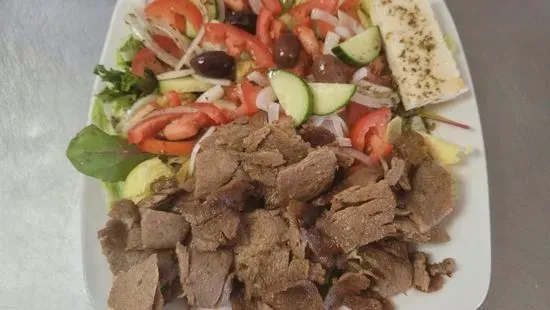 Greek Salad with Meat