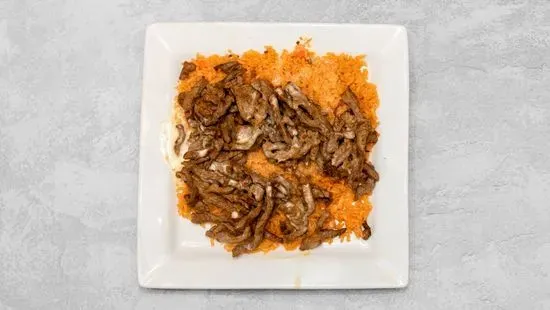 Bistec con Arroz / Steak with Rice