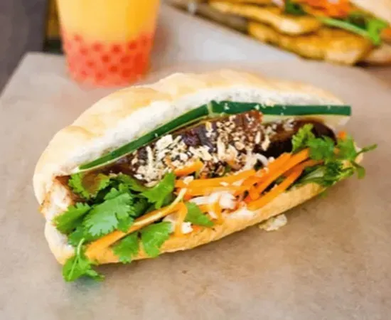 8. Pork Patty Bánh Mì