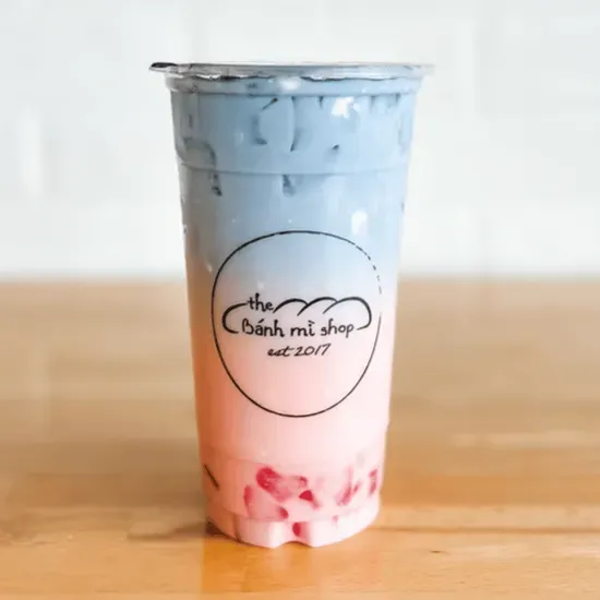 Blue Rose Milk Tea