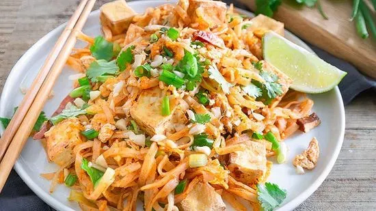 Pad Thai With tofu Vegetarian