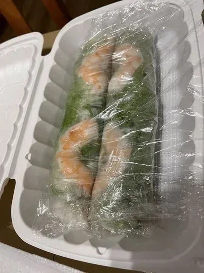 Fresh summer roll shrimp only