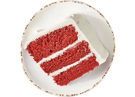 Red Velvet Cake Slice