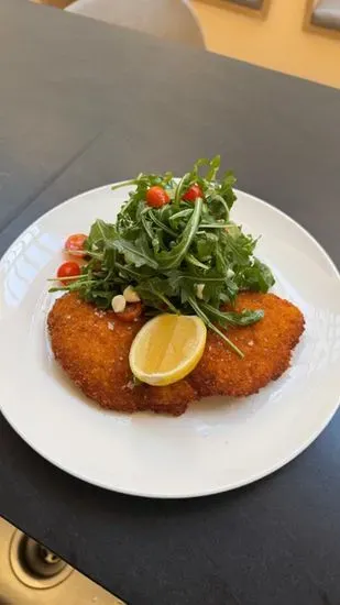 Breast of chicken Milanese