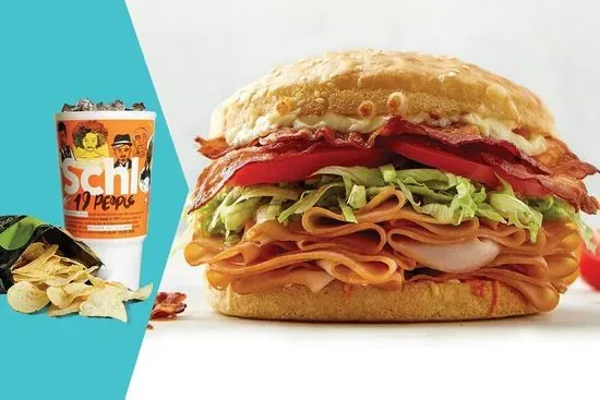 Turkey Bacon Club Meal Deal