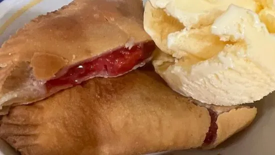 Strawberry fried pie