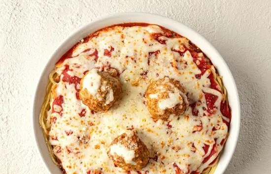 Baked Spaghetti with Meatballs