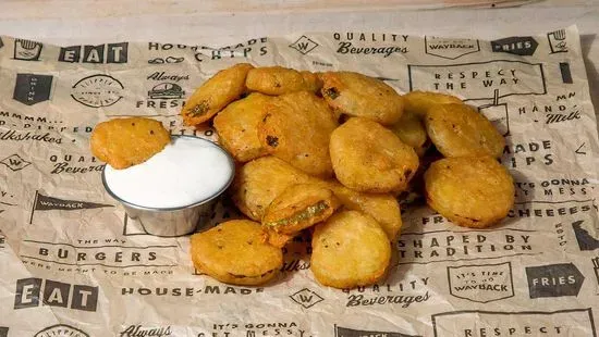 LARGE FRIED PICKLES WITH RANCH