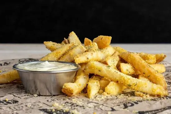 LARGE GARLIC ROMANO FRIES