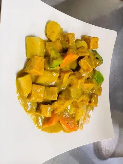 76. Yellow Curry Tofu