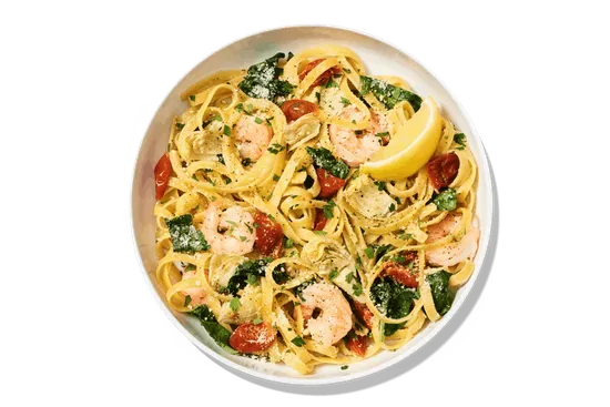 Lemon Garlic Shrimp Scampi