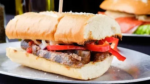 Sausage & Pepper Sandwich