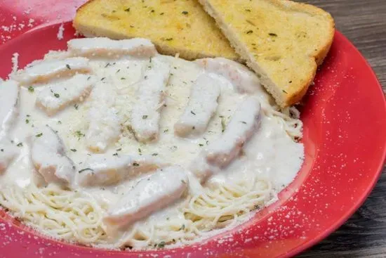 Kids Chicken Alfredo