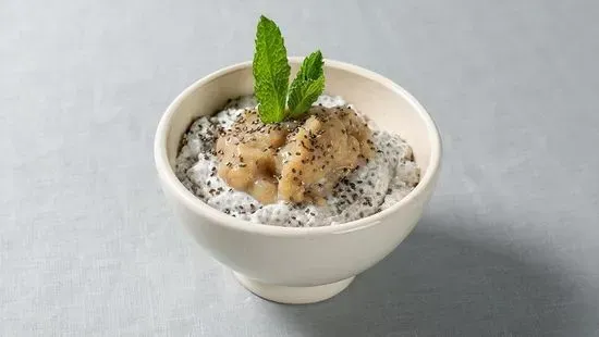 Chia Seed Pudding with Banana Jam