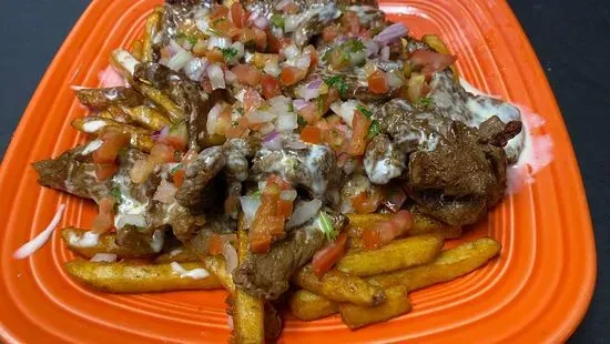 Carne azada fries