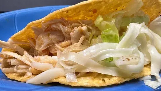 Shredded Chicken Taco