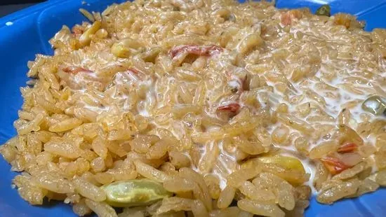 Rice with Cheese Sauce