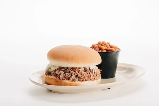 Chopped Brisket Sandwich Meal