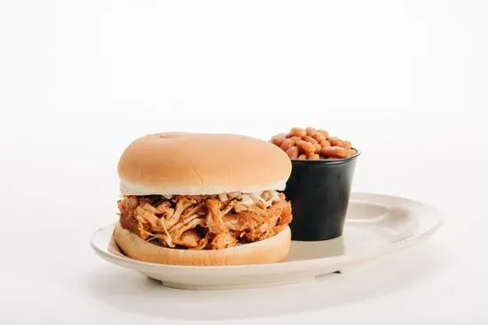 Pulled Chicken Sandwich Meal