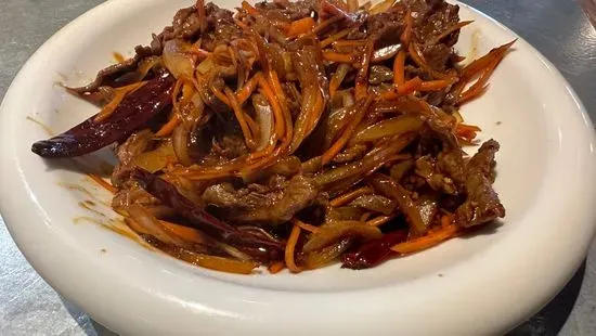 A8. Mongolian Beef 
