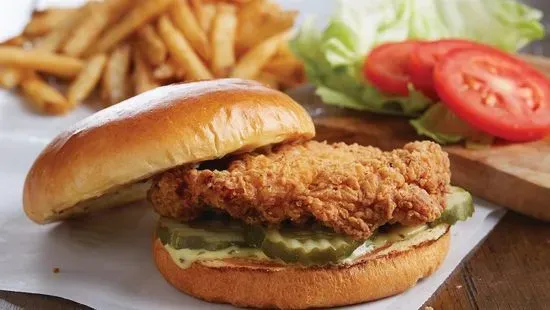 BJ's Classic Crispy Chicken Sandwich